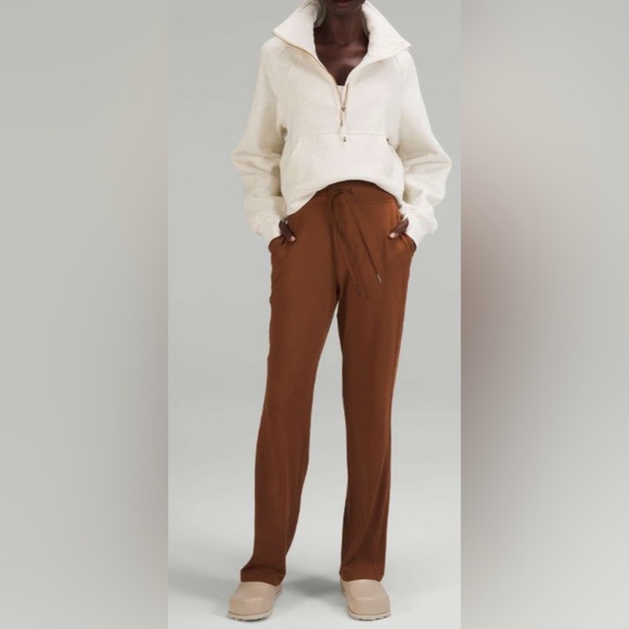 Lululemon Ready to Rulu Straight-Leg High-Rise Pant- Roasted Brown/ Size 0 - Picture 4 of 11